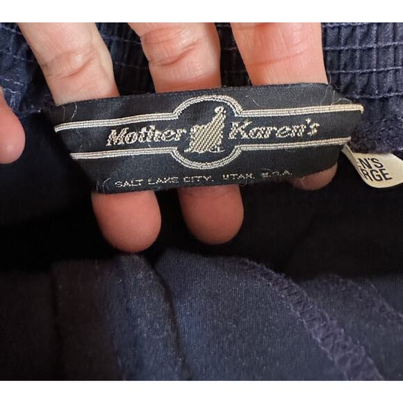 Vintage Mother Karen’s Men’s Snow Pants Size Large Navy Waterproof Winter - Picture 3 of 8